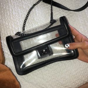 Clear crossbody